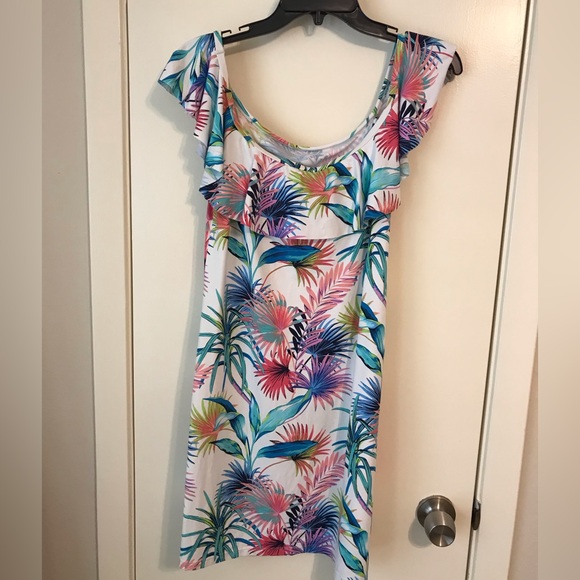 Tommy Bahama Frondsferdi Ruffle Spa Dress - Picture 5 of 11